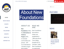 Tablet Screenshot of nfnc-avp.org